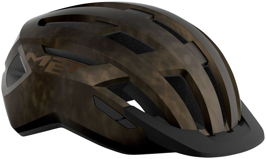 MET Allroad MIPS Helmet with Light - Bronze Medium
