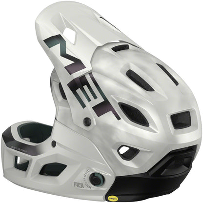 MET Parachute MCR Mips Helmet - White Iridescent Matte Large