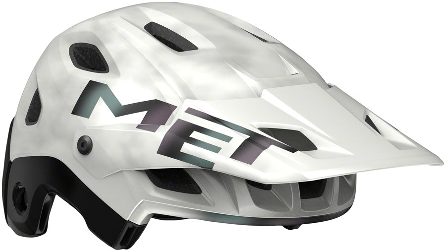 MET Parachute MCR Mips Helmet - White Iridescent Matte Large