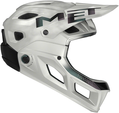 MET Parachute MCR Mips Helmet - White Iridescent Matte Small