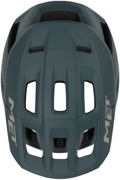 MET Terrae Mips Helmet - Stone Blue Matte Small
