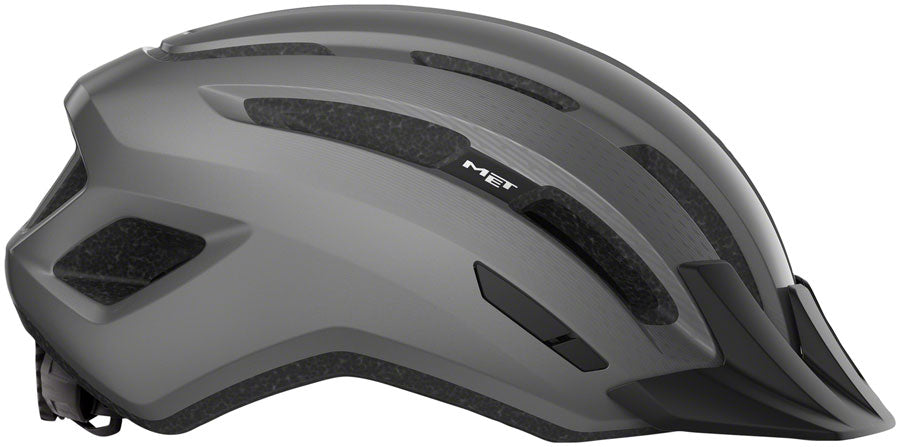 MET Downtown Mips Helmet - Gray Glossy Small/Medium