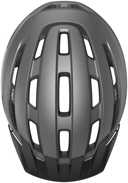 MET Downtown Mips Helmet - Gray Glossy Medium/Large