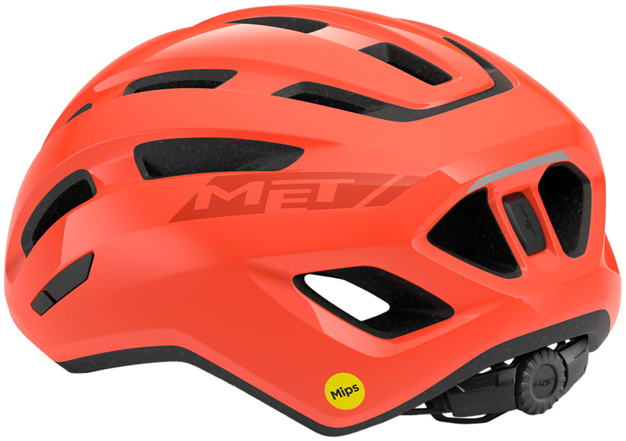 MET Miles Mips Helmet - Coral Glossy Small/Medium