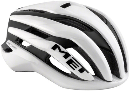 MET Trenta MIPS Helmet - White/Black Matte/Glossy Medium