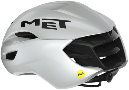 MET Manta MIPS Helmet - White Holographic Glossy Medium