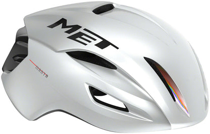 MET Manta MIPS Helmet - White Holographic Glossy Small