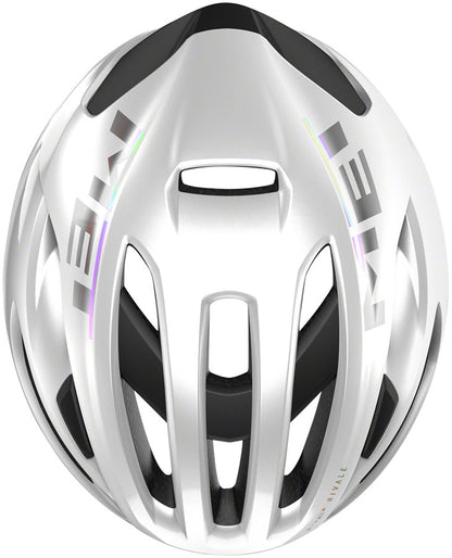 MET Rivale MIPS Helmet - White Holographic Glossy Medium