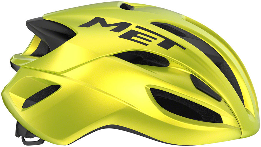 MET Rivale MIPS Helmet - Lime Yellow Metallic Glossy Small