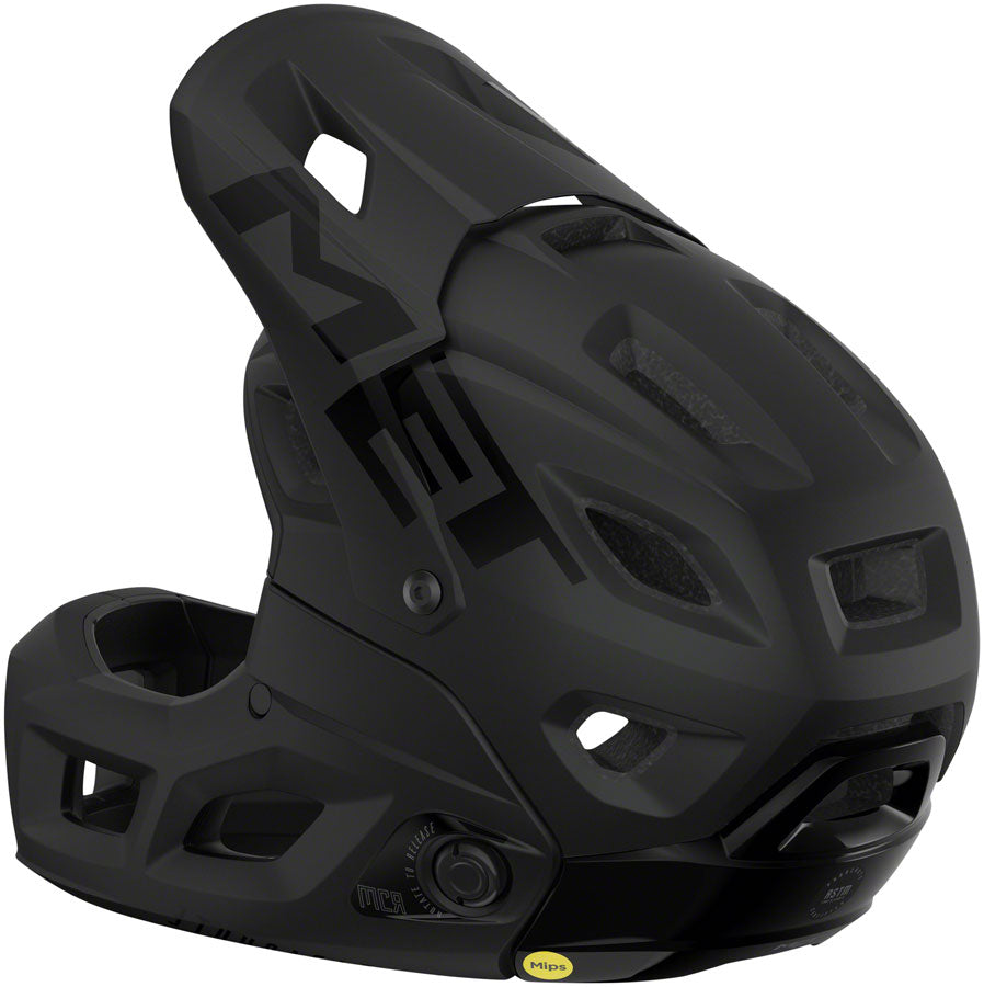 MET Parachute MCR MIPS Helmet - Black Matte/Glossy Small