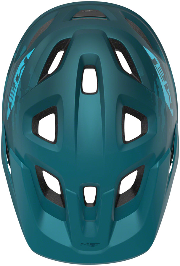 MET Echo MIPS Helmet - Petrol Blue Matte Medium/Large