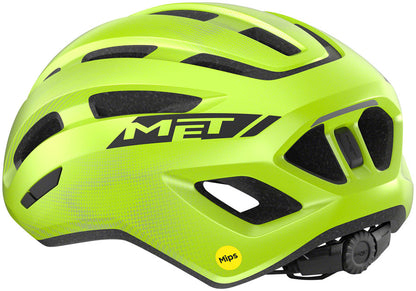 MET Miles MIPS Helmet - Fluorescent Yellow Glossy Medium/Large