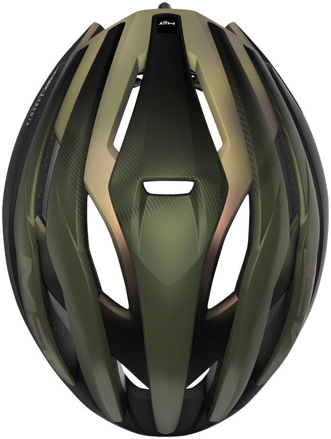 MET Trenta MIPS Helmet - Olive Iridescent Matte Large