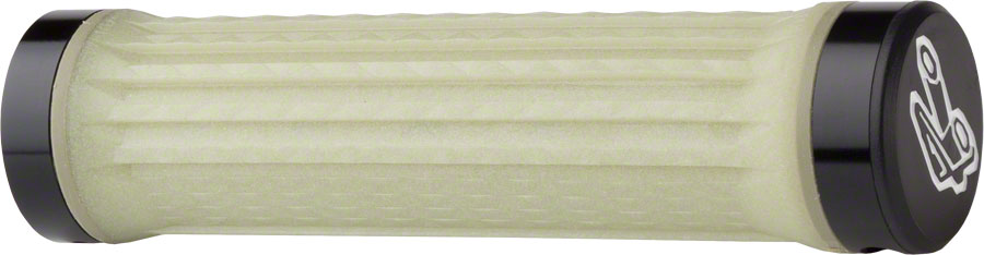 Renthal Dual Collar Lock-On Traction Grips - Off White Lock-On
