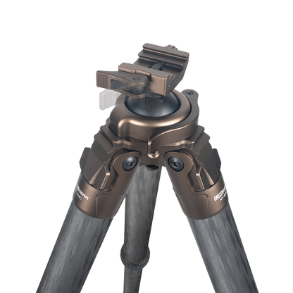 LINKOGEAR HT-404C Carbon Fiber Hunting Tripod Rest – Picatinny QR – Brown
