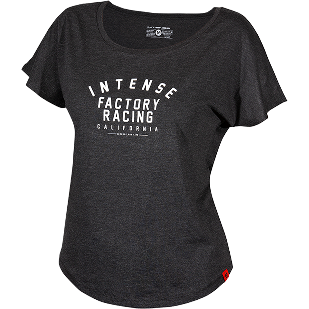 Women's INTENSE Factory Racing Vintage Black Tee