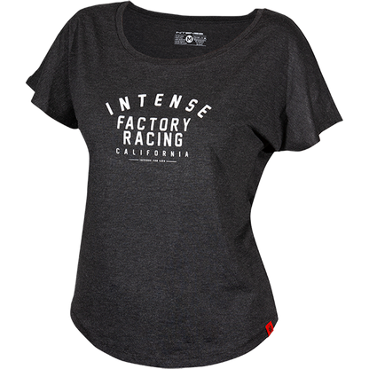 Women's INTENSE Factory Racing Vintage Black Tee
