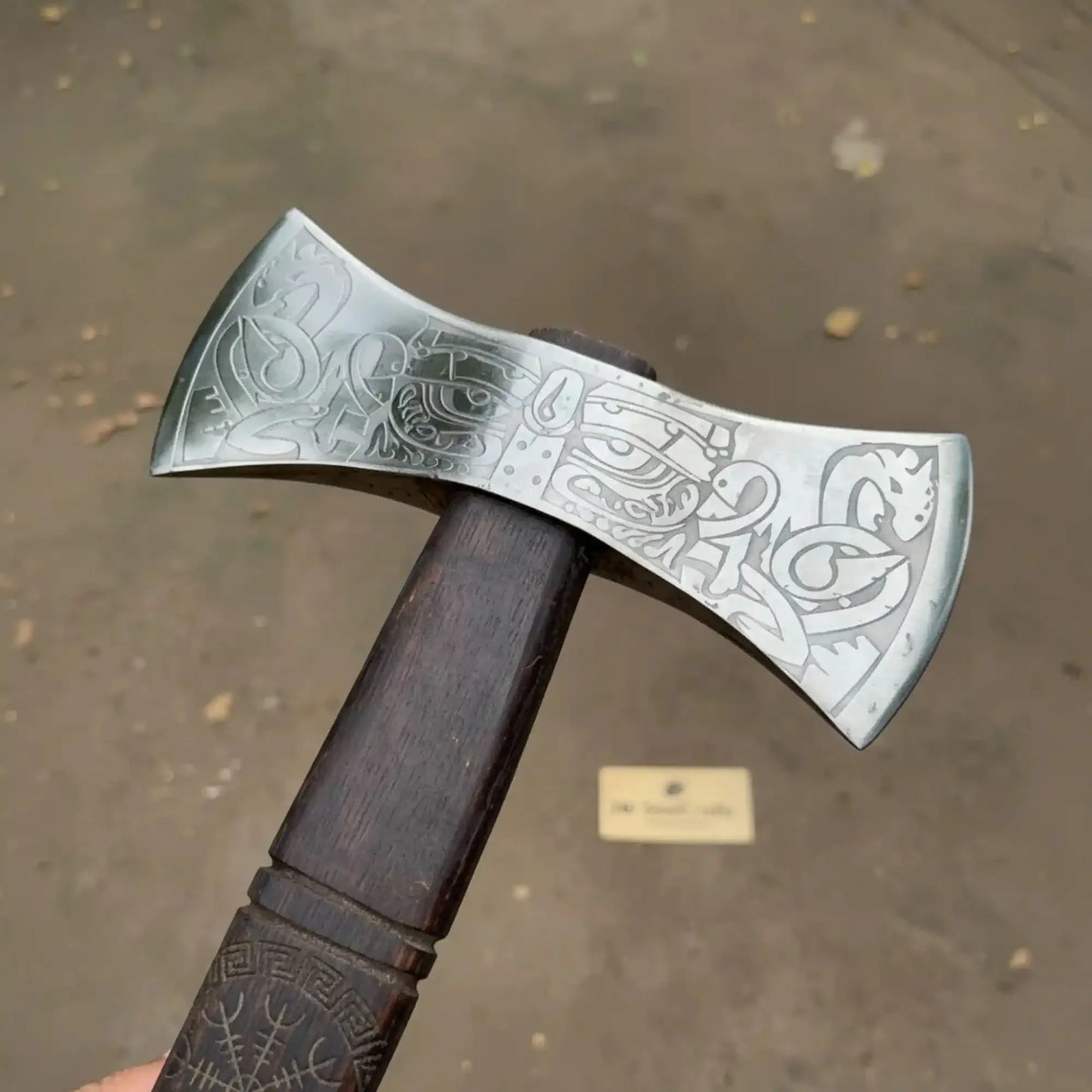 American Double Bit Axe Wood Handle | Outdoor Cutting Tool