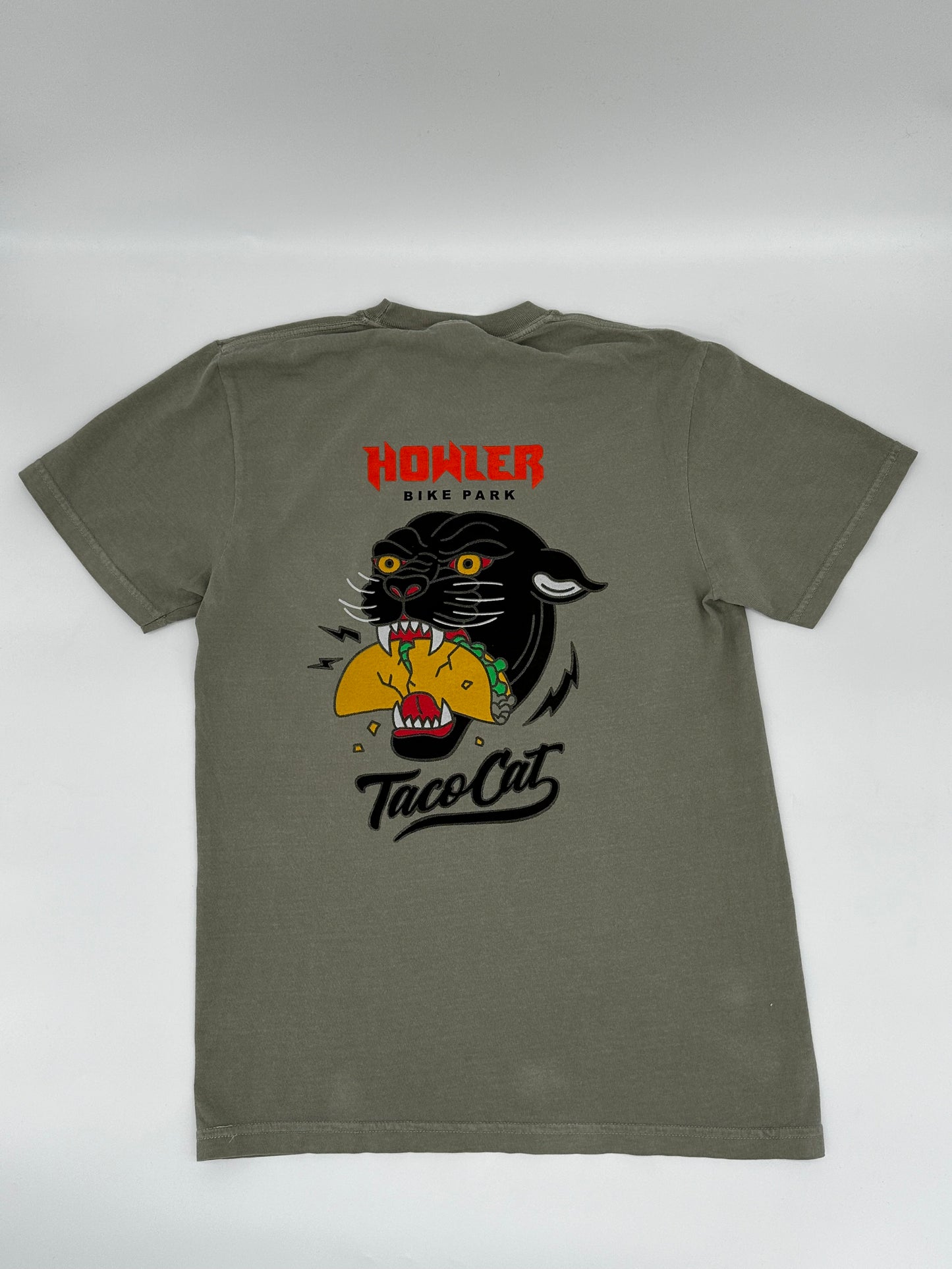 Howler Bike Park Taco Cat T-Shirt