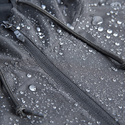 Men's Black Camo Windbreaker
