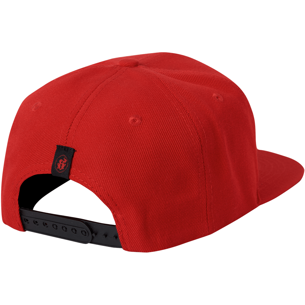 INTENSE Red Flat Bill Hat
