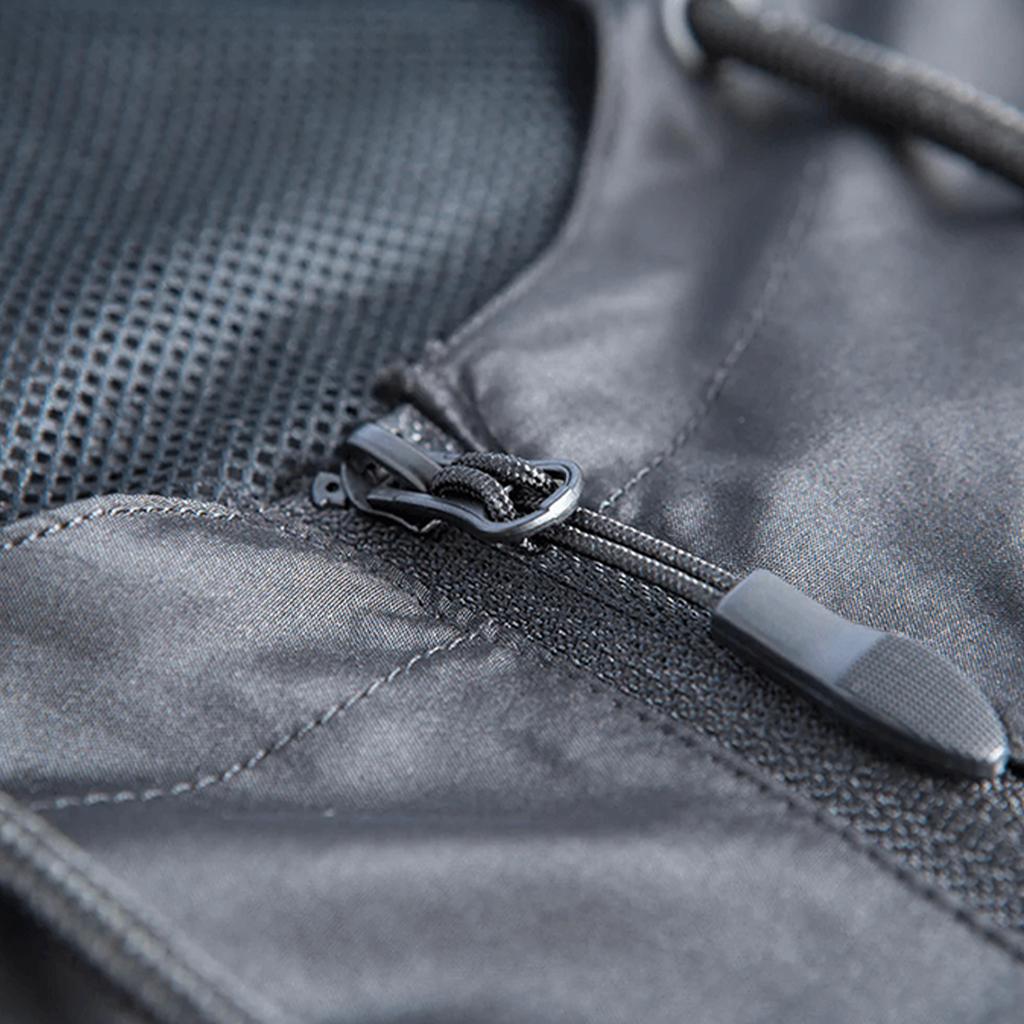 Men's Black Camo Windbreaker