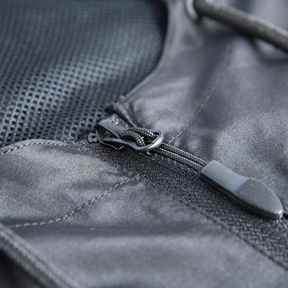 Men's Black Camo Windbreaker