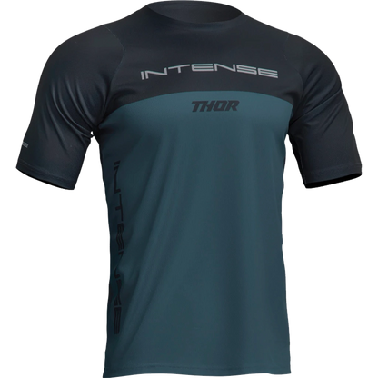 Men's INTENSE x THOR MTB Assist Censis Teal/Midnight Short Sleeve Jersey