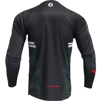 Men's INTENSE x THOR MTB Black Camo Long Sleeve Jersey