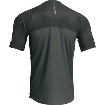 Men's INTENSE x THOR MTB Assist Censis Forest/Green Short Sleeve Jersey