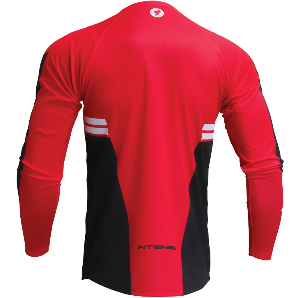Men's INTENSE x THOR MTB Red/Black Long Sleeve Jersey