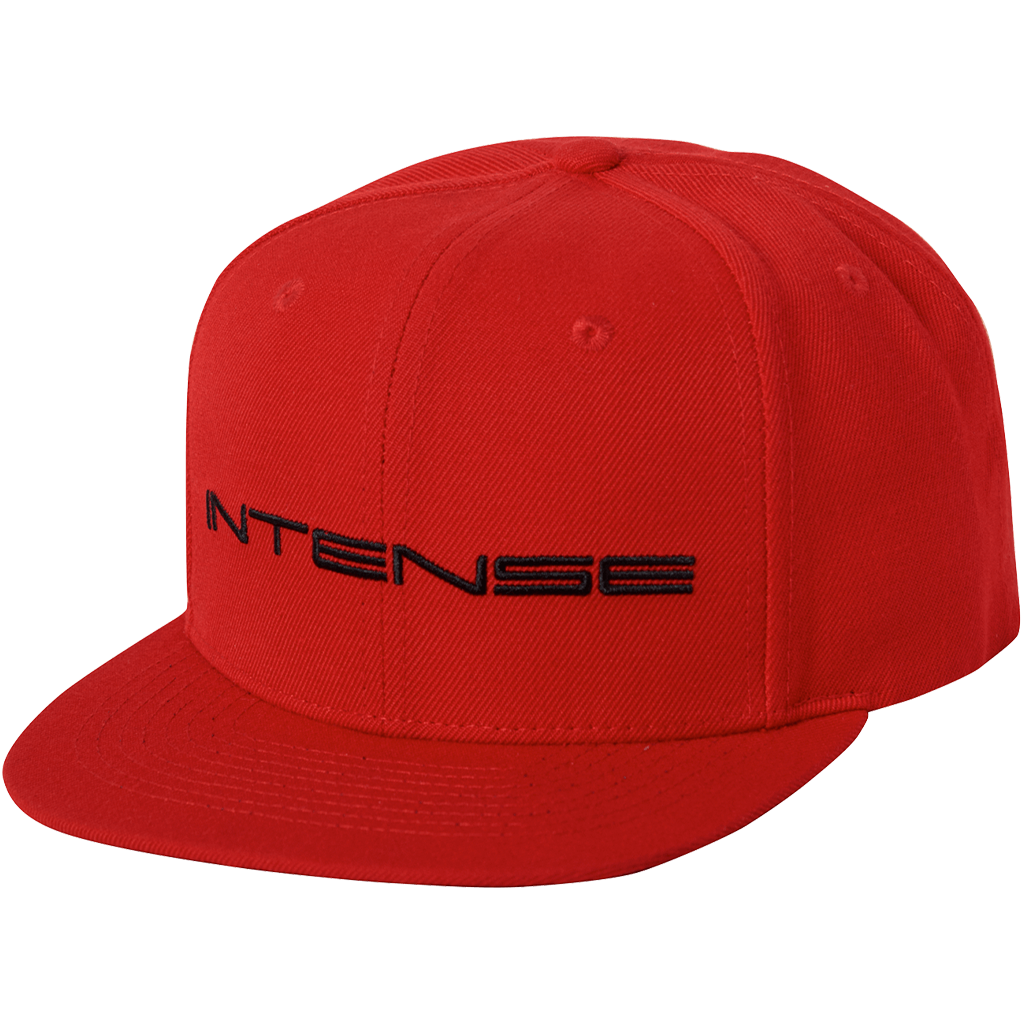 INTENSE Red Flat Bill Hat