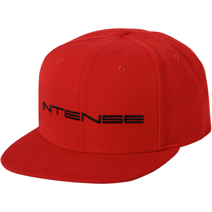 INTENSE Red Flat Bill Hat