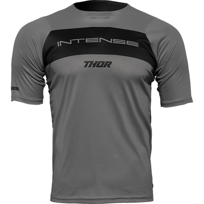 Men's INTENSE x THOR MTB Dart Grey/Black Short Sleeve Jersey