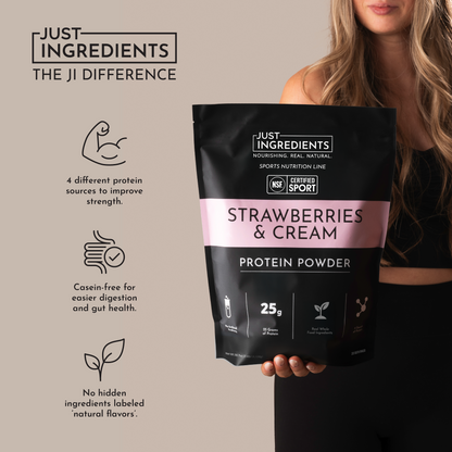 Strawberries and Cream Protein Powder - NSF