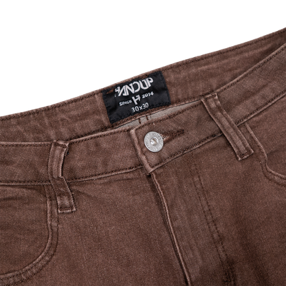 Jean Pants - Brown