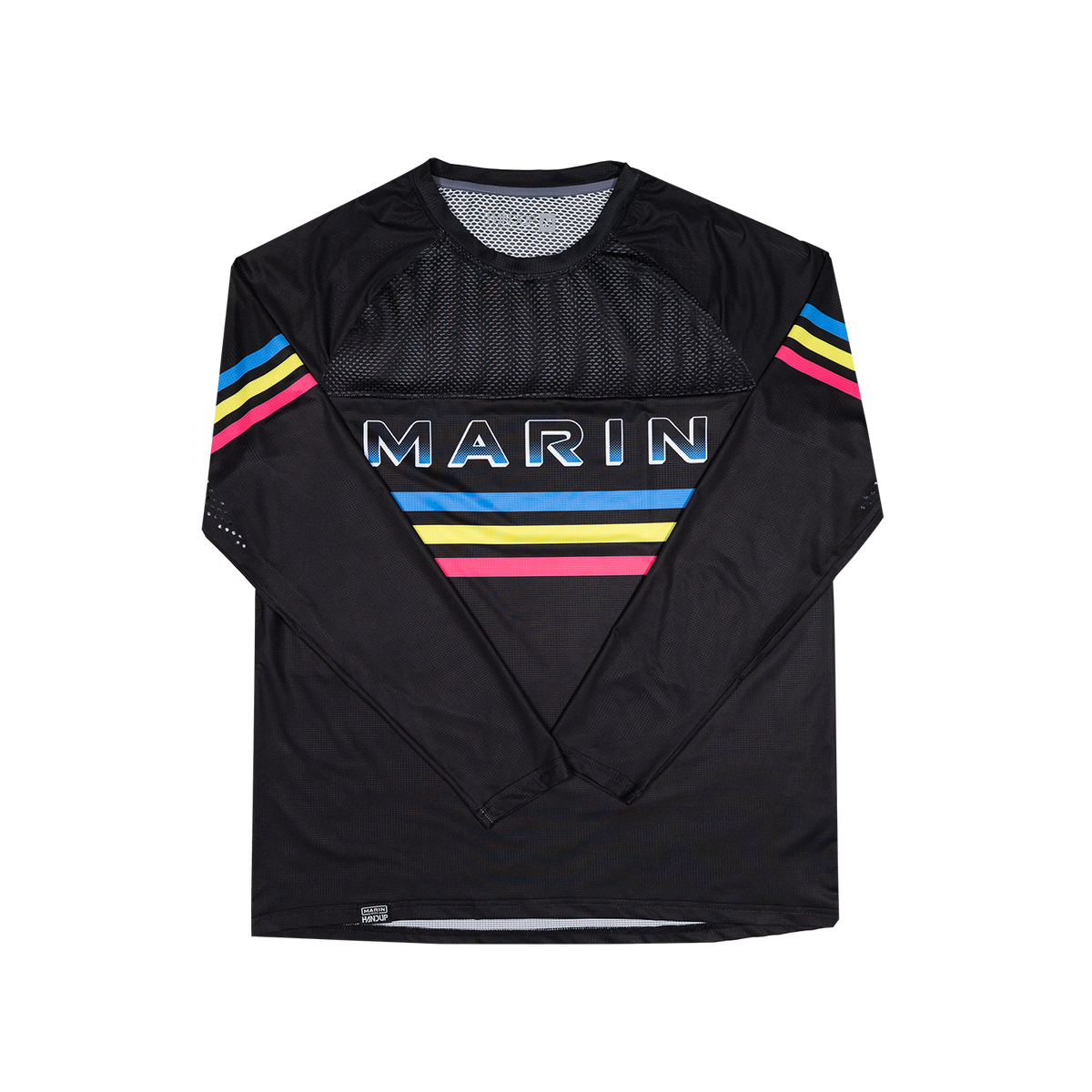Long Sleeve VenTop Jersey - Marin Race Stripes