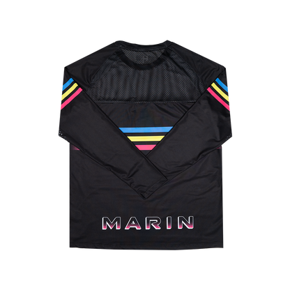 Long Sleeve VenTop Jersey - Marin Race Stripes