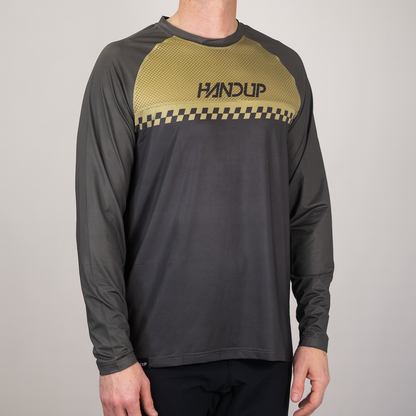 Long Sleeve VenTop Jersey - Olive Tan
