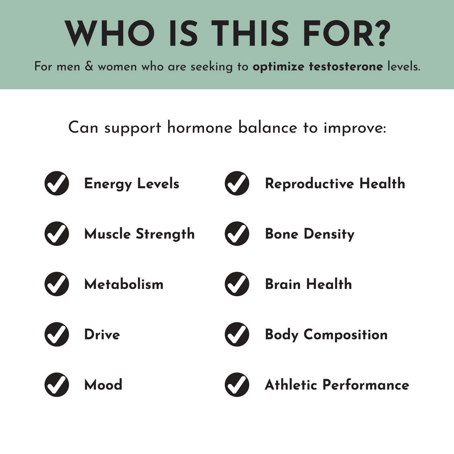 Testosterone Balance