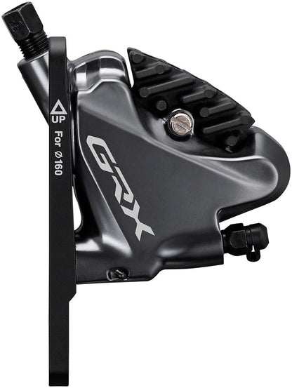 Shimano GRX ST-RX815 11-Speed Di2 Right Drop-Bar Shifter/Hydraulic Brake Lever BR-RX810 Flat Mount Caliper Pre-Bled 1700mm Hose