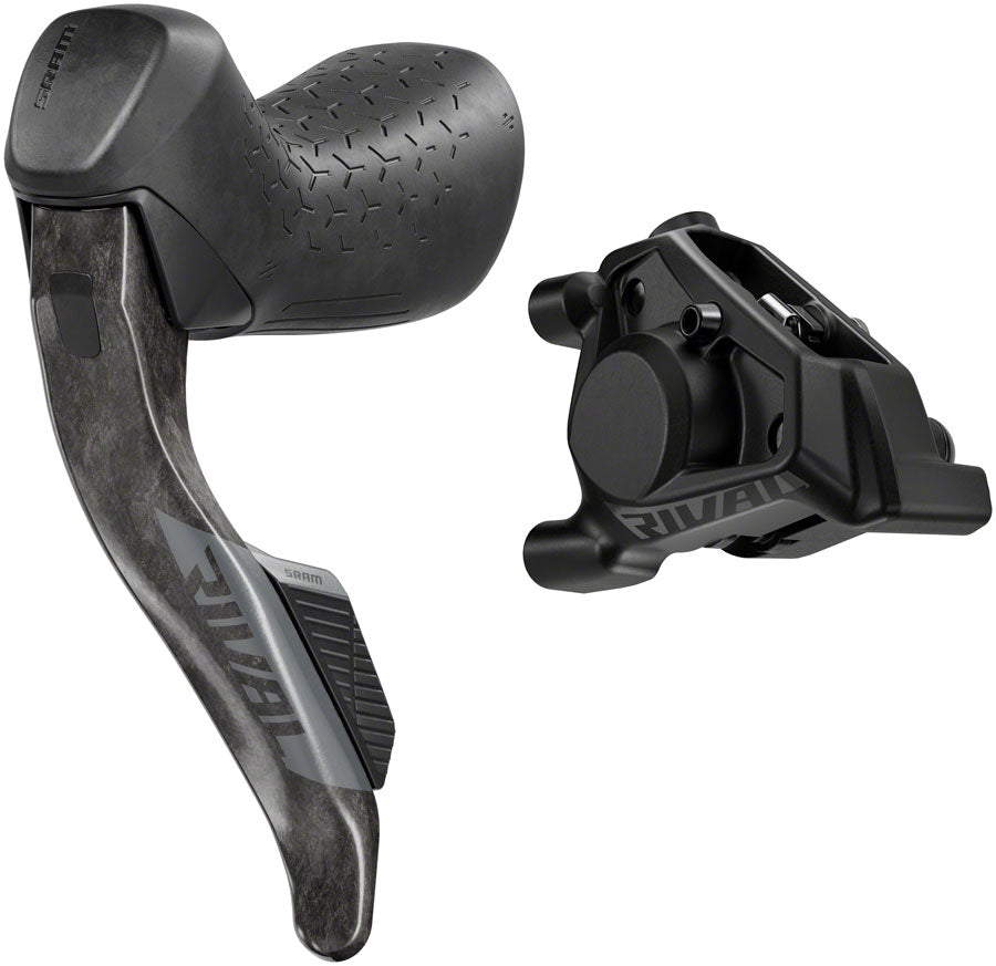 SRAM Rival eTap AXS HRD Shift/Brake Lever Hydraulic Disc Caliper - Left/Front Flat Mount 20mm Offset 950mm Hose BLK E1