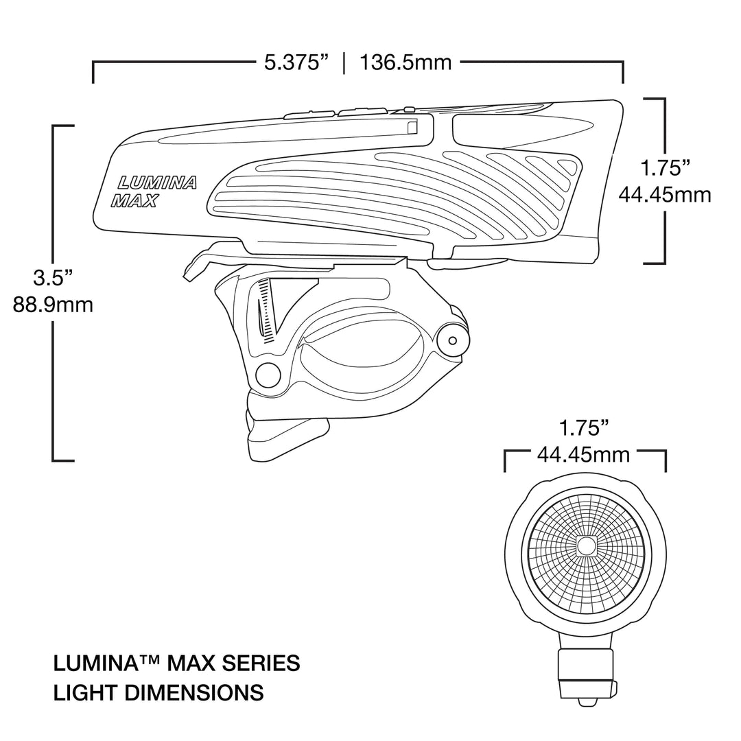 NiteRider Lumina Max 1500 Headlight