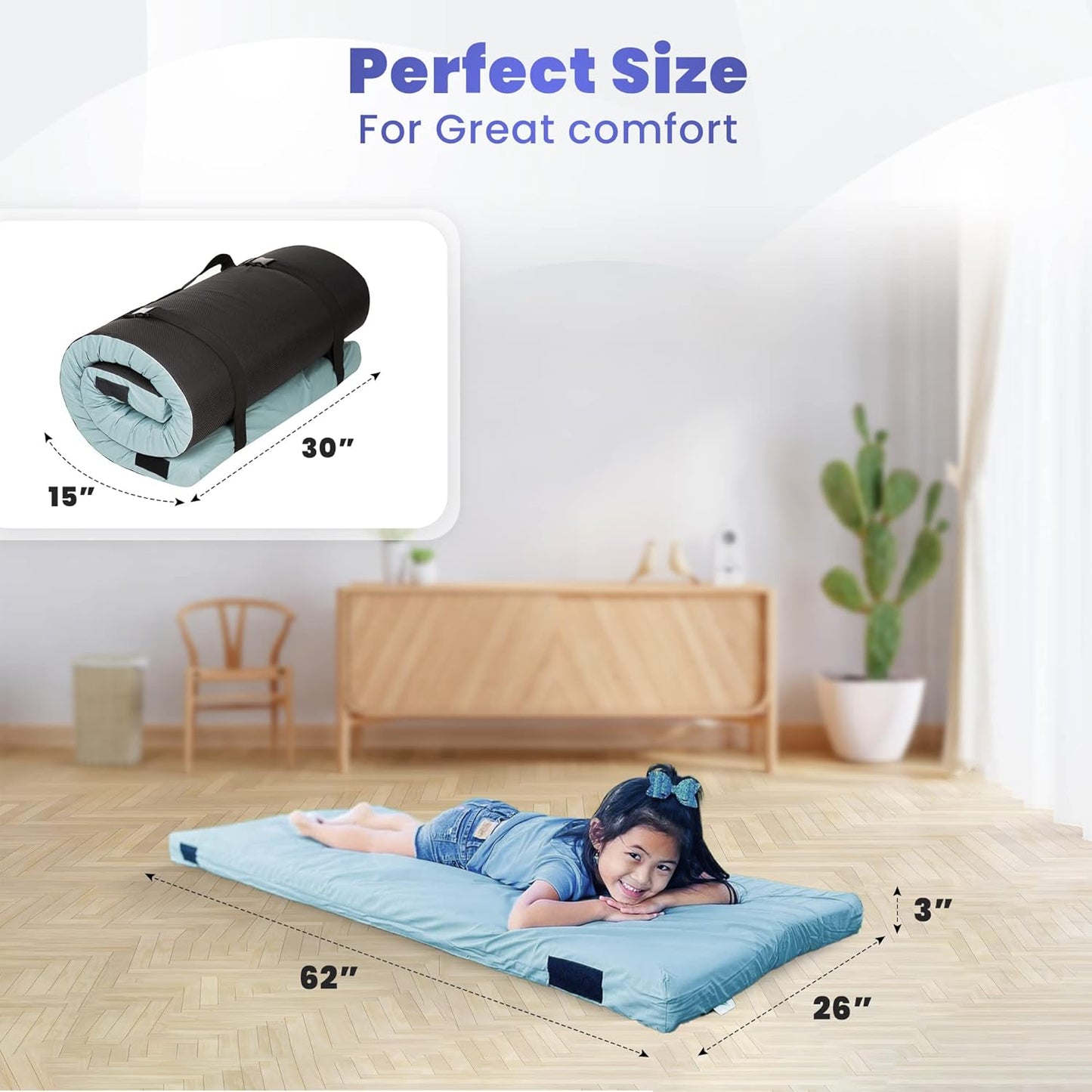 Home Bed Comfort with the Matrix Air-Cell Memory Foam Camping Mattress