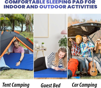 Home Bed Comfort with the Matrix Air-Cell Memory Foam Camping Mattress