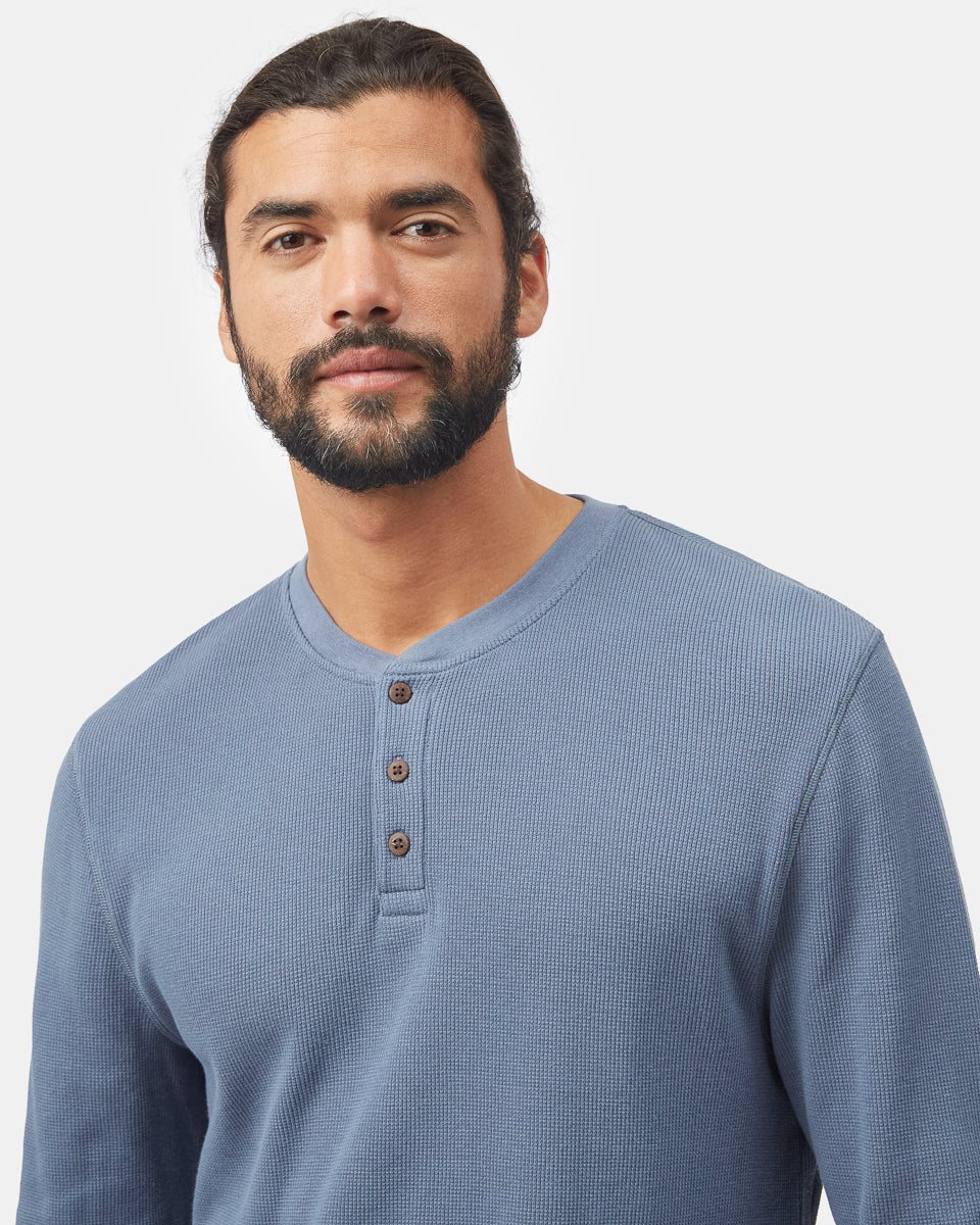 TreeWaffle Henley Longsleeve