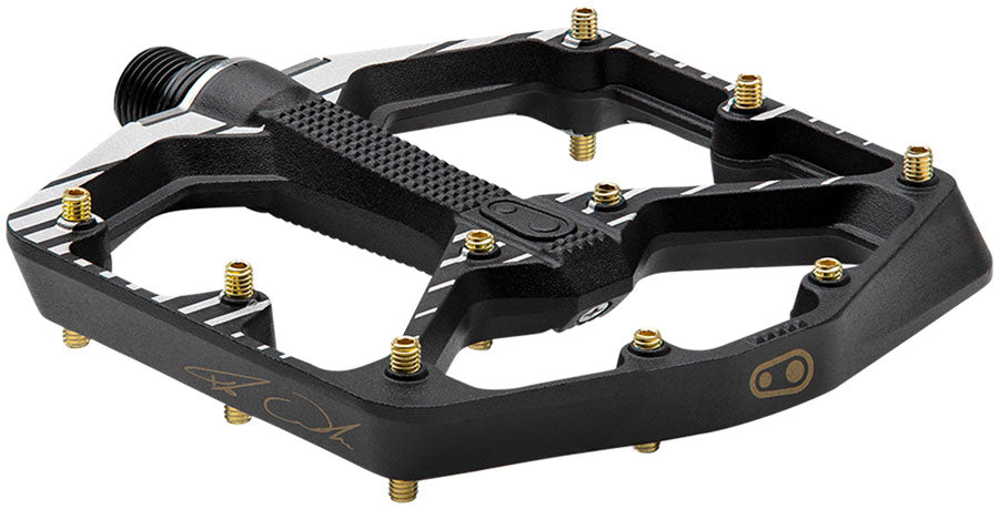 Crankbrothers Stamp 7 Pedals - Platform Aluminum 9/16" BLK Large Fabio Wibmer Edition