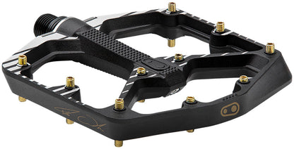 Crankbrothers Stamp 7 Pedals - Platform Aluminum 9/16" BLK Large Fabio Wibmer Edition