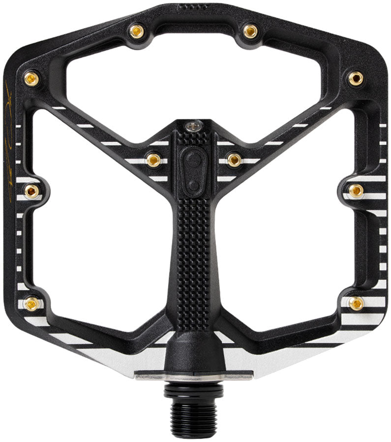 Crankbrothers Stamp 7 Pedals - Platform Aluminum 9/16" BLK Large Fabio Wibmer Edition