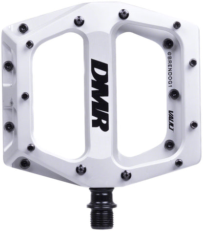 DMR Vault Pedals - Platform Aluminum 9/16" White Brendog Edition